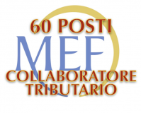 MEF 60 posti collaboratore tributario