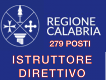 Regione Calabria 279 Istruttori Direttivi