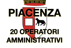 Concorso Piacenza 20 operatori amministrativo contabili